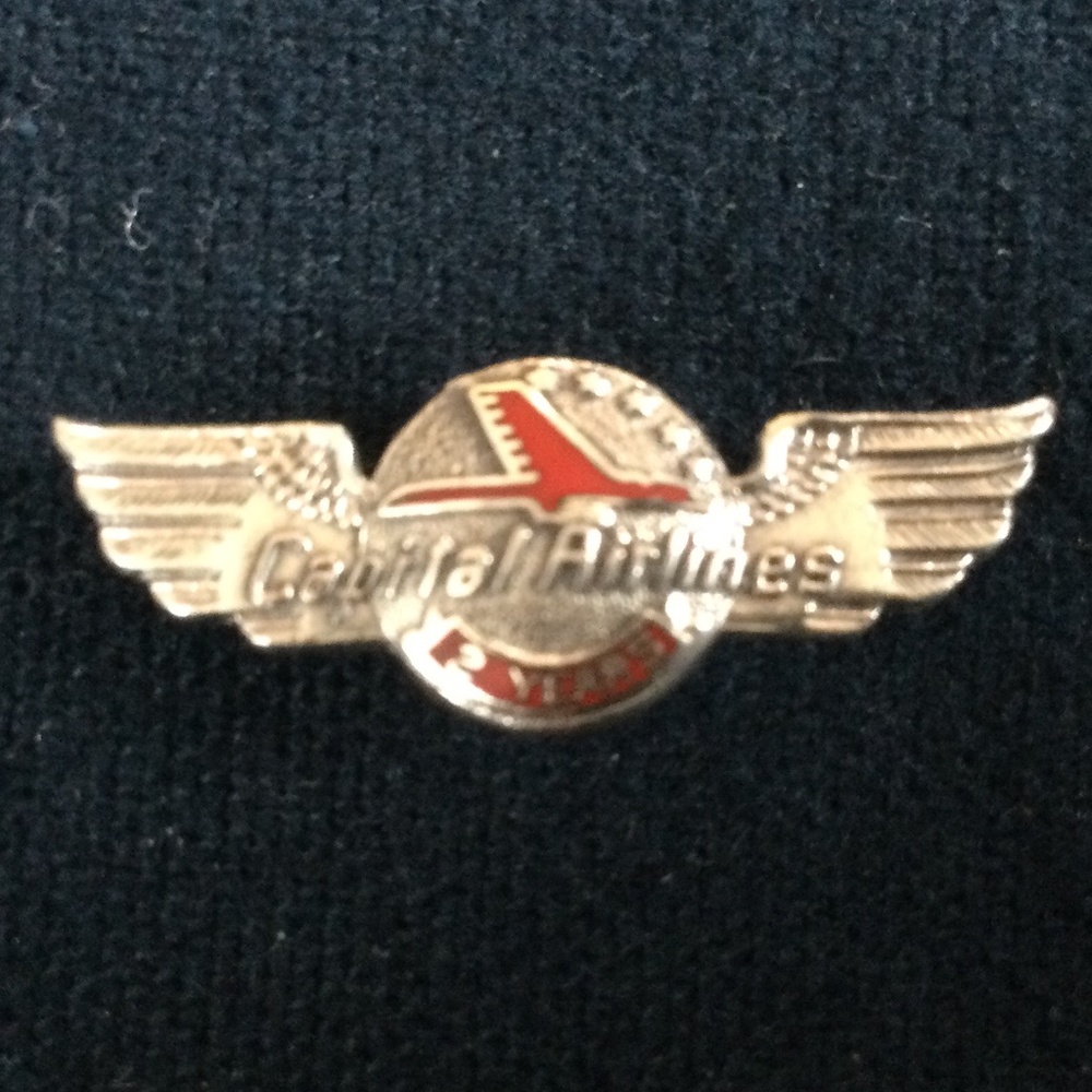 Vintage Capital Airlines 2 year service pin.